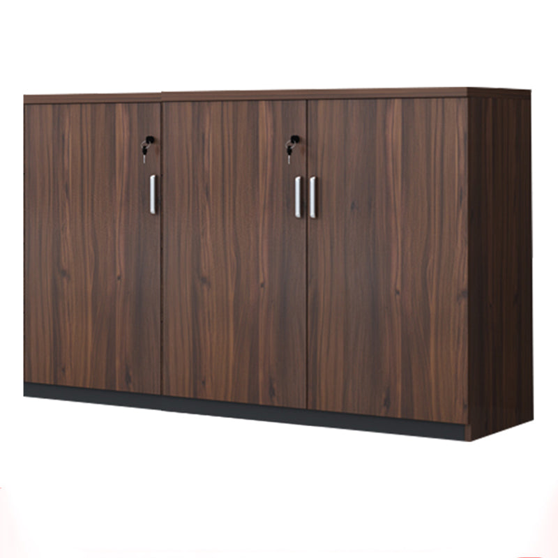 Traditional File Cabinet Wood Frame Key Lock Lateral Filing Cabinet for Office Clearhalo 'Filing Cabinets' 'filling_cabinets' 'furn' 'furn_filling_cabinets' 'Furniture' 'Office Furniture' 6898997