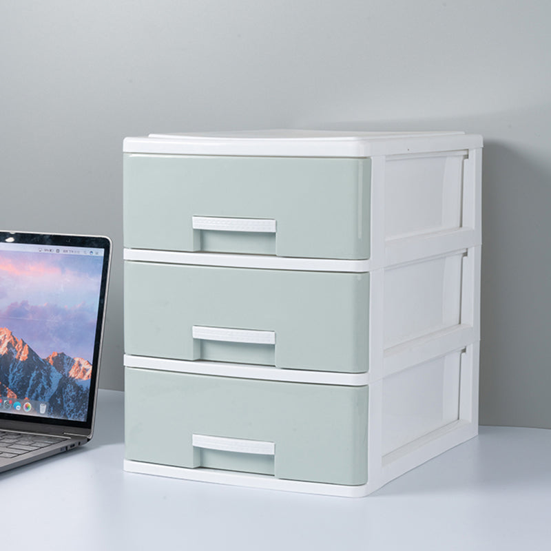 Contemporary File Cabinet Plastic Vertical Filing Cabinet with Drawers for Home Office Clearhalo 'Filing Cabinets' 'filling_cabinets' 'furn' 'furn_filling_cabinets' 'Furniture' 'Office Furniture' 6899050
