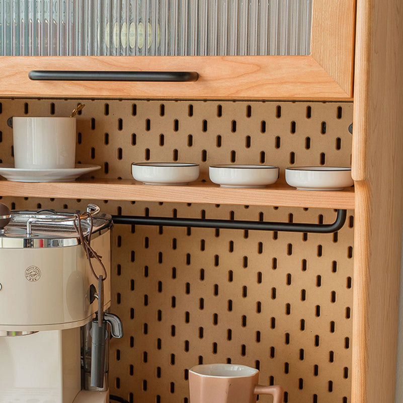 Moderno mobile a buffet pino da pranzo in legno per sala da pranzo