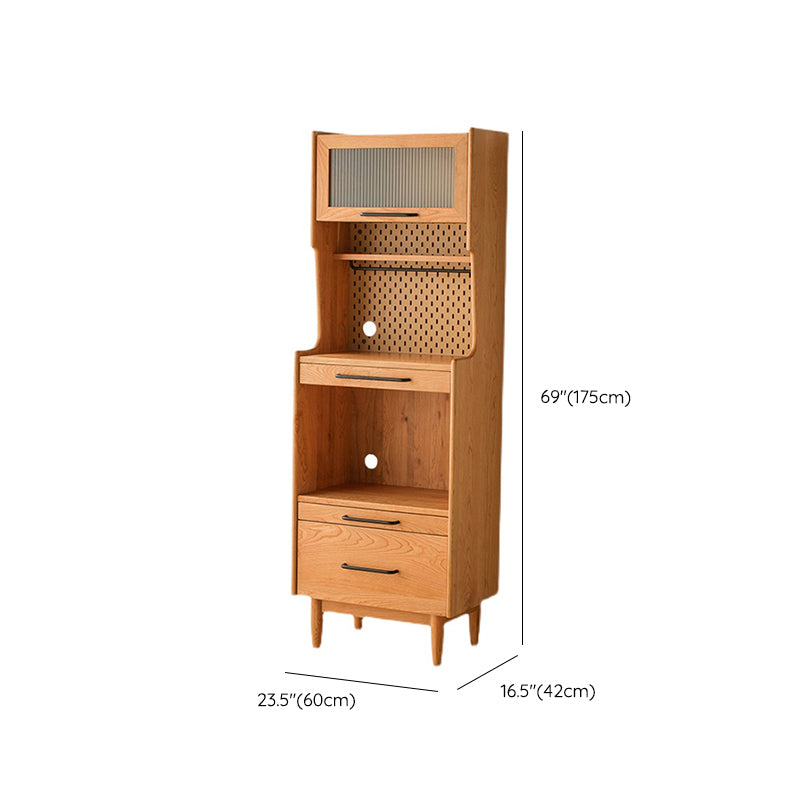 Gabinete de pino de pino de comedor de madera moderno para comedor