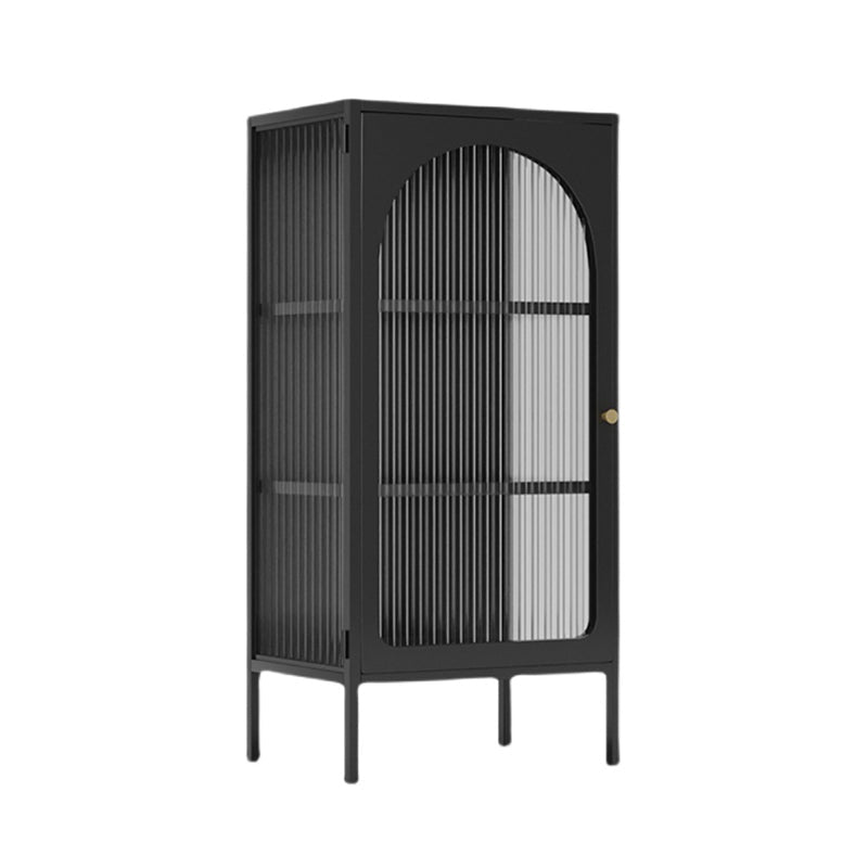 Porte di vetro contemporanee Visualizza un mobile Curio Curio con porta