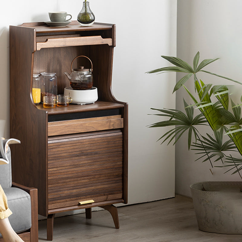 Mid-Century Accent Cabinet Bar Pulls Handle Design Storage Cabinet with Door Clearhalo 'Cabinets & Chests' 'cabinets_chests' 'furn' 'furn_cabinets_chests' 'Furniture' 'Living Room Furniture' 6905061