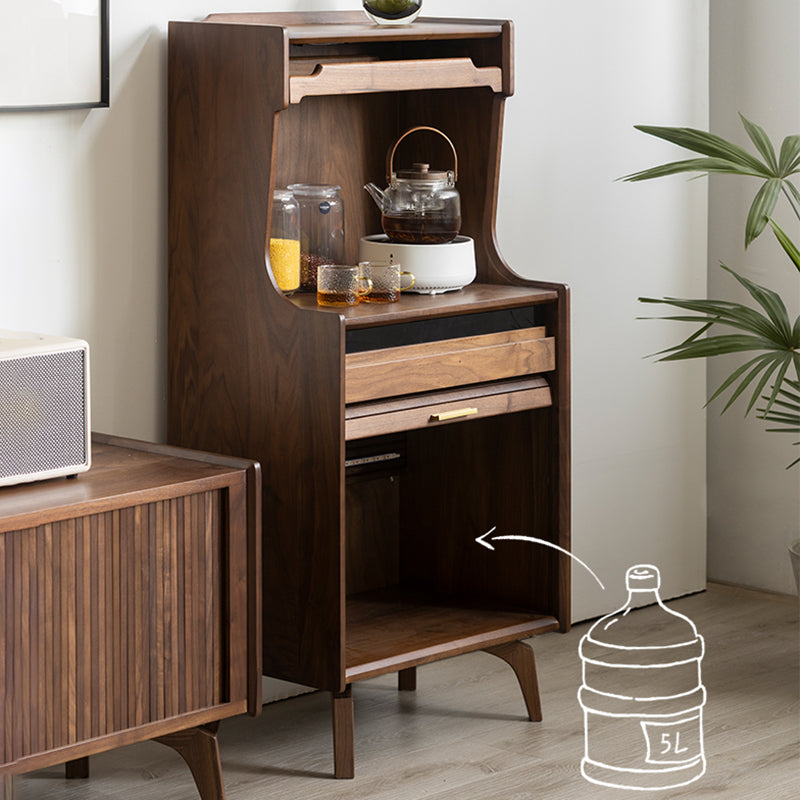 Mid-Century Accent Cabinet Bar Pulls Handle Design Storage Cabinet with Door Clearhalo 'Cabinets & Chests' 'cabinets_chests' 'furn' 'furn_cabinets_chests' 'Furniture' 'Living Room Furniture' 6905063