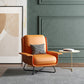 Chaise latéral glam croix orange