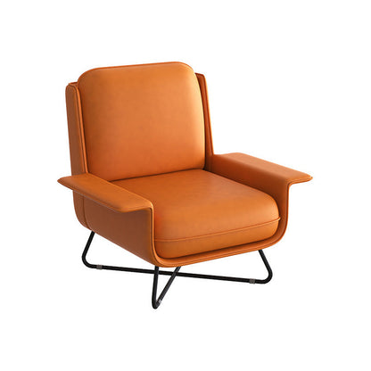 Chaise latéral glam croix orange