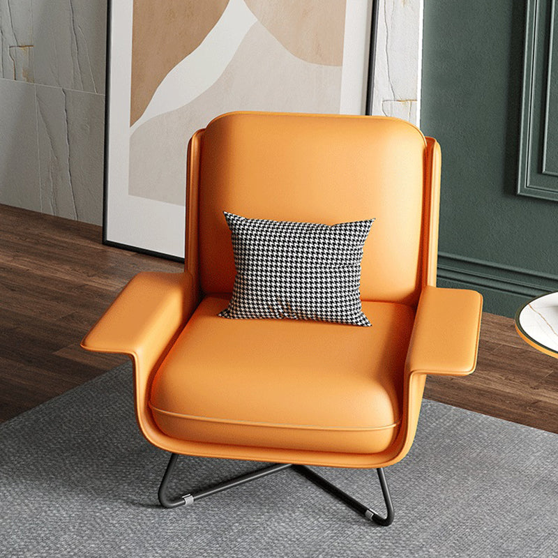 Chaise latéral glam croix orange