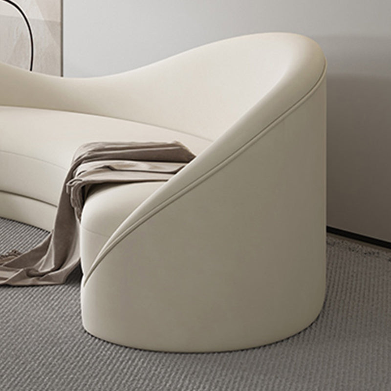 Tela escandinava cojines blancos de esmoquin de la sala de estar de la sala de estar del brazo