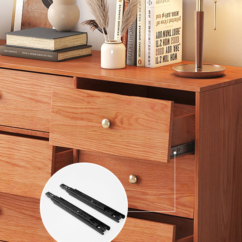 Mid-Century Rectangle Accent Cabinet Solid Wood Storage Cabinet Clearhalo 'Cabinets & Chests' 'cabinets_chests' 'furn' 'furn_cabinets_chests' 'Furniture' 'Living Room Furniture' 6905150