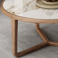 Table basse moderne en ardoise sans ensemble de table basse ronde pénible