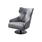 Reclinabile sedia alare in pelle incollata con poltrona da letto a gamba singola