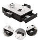 Single Coffee Table Slate Rectangular Coffee Table with Shelf Clearhalo 'Coffee & Accent Tables' 'Coffee Tables' 'coffee_tables' 'furn' 'furn_coffee_tables' 'Furniture' 'Living Room Furniture' 6905274