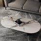 No Distressing Coffee Table Modern 2 Legs Free-Form Single Coffee Table Clearhalo 'Coffee & Accent Tables' 'Coffee Tables' 'coffee_tables' 'furn' 'furn_coffee_tables' 'Furniture' 'Living Room Furniture' 6905282