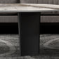 No Distressing Coffee Table Modern 2 Legs Free-Form Single Coffee Table Clearhalo 'Coffee & Accent Tables' 'Coffee Tables' 'coffee_tables' 'furn' 'furn_coffee_tables' 'Furniture' 'Living Room Furniture' 6905284