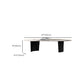 No Distressing Coffee Table Modern 2 Legs Free-Form Single Coffee Table Clearhalo 'Coffee & Accent Tables' 'Coffee Tables' 'coffee_tables' 'furn' 'furn_coffee_tables' 'Furniture' 'Living Room Furniture' 6905291