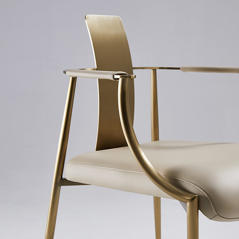 Glam Track Arms Armchair Basic Fixed Back Accent Armchair for Living Room Clearhalo 'Accent Chairs' 'accent_chairs' 'Chairs & Seating' 'furn' 'furn_accent_chairs' 'Furniture' 'Living Room Furniture' 6905302