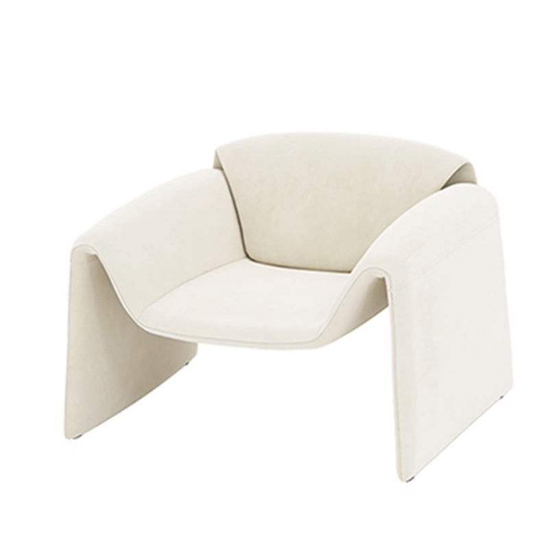 Scandinavische zitplaatsen witte kussens Rolled Arm woonkamer bank