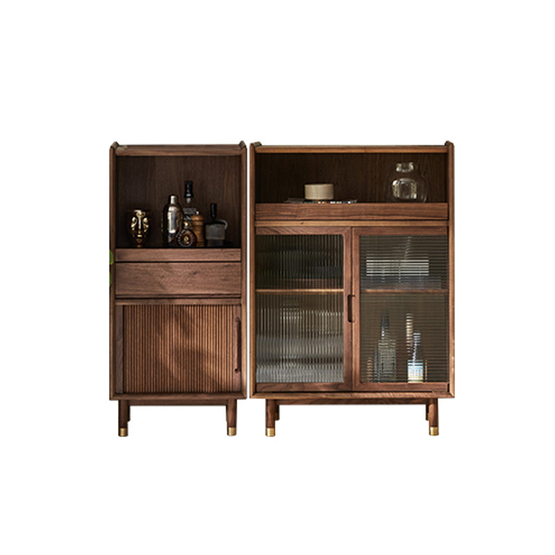Mid-Century Accent Cabinet Bar Pulls Handle Design Storage Cabinet 49.2"L x 15.7"W x 41.3"H Clearhalo 'Cabinets & Chests' 'cabinets_chests' 'furn' 'furn_cabinets_chests' 'Furniture' 'Living Room Furniture' 6905402