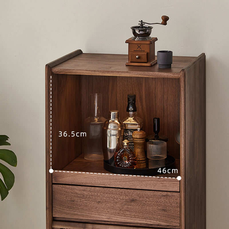 Mid-Century Accent Cabinet Bar Pulls Handle Design Storage Cabinet Clearhalo 'Cabinets & Chests' 'cabinets_chests' 'furn' 'furn_cabinets_chests' 'Furniture' 'Living Room Furniture' 6905408