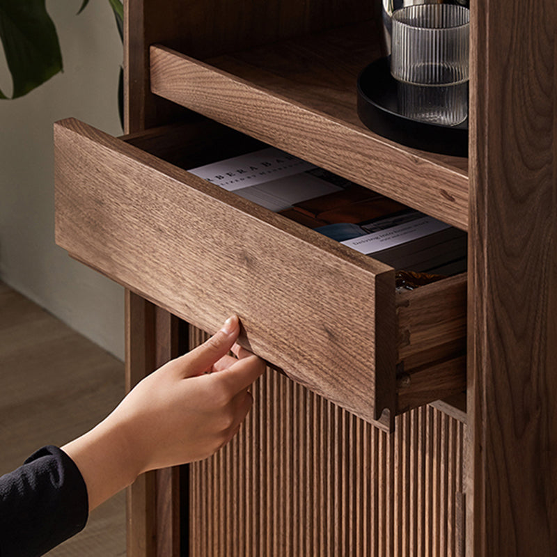 Mid-Century Accent Cabinet Bar Pulls Handle Design Storage Cabinet Clearhalo 'Cabinets & Chests' 'cabinets_chests' 'furn' 'furn_cabinets_chests' 'Furniture' 'Living Room Furniture' 6905409