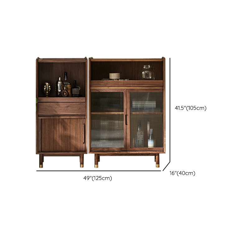 Mid-Century Accent Cabinet Bar Pulls Handle Design Storage Cabinet Clearhalo 'Cabinets & Chests' 'cabinets_chests' 'furn' 'furn_cabinets_chests' 'Furniture' 'Living Room Furniture' 6905412