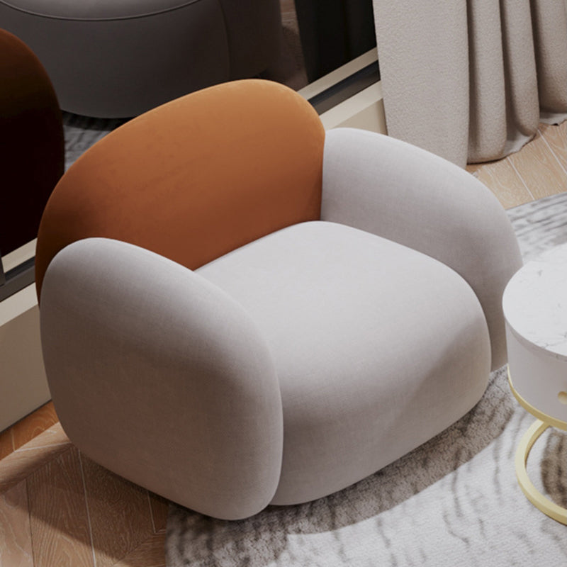 リビングルーム用のタイトなシートフェイクレザーデッキー防水斜めの斜め腕ソファ