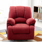 Contemporary Cotton Reclining Chair Solid Color Chair with Independent Foot Clearhalo 'Chairs & Seating' 'furn' 'furn_recliners' 'Furniture' 'Living Room Furniture' 'Recliners' 6905529