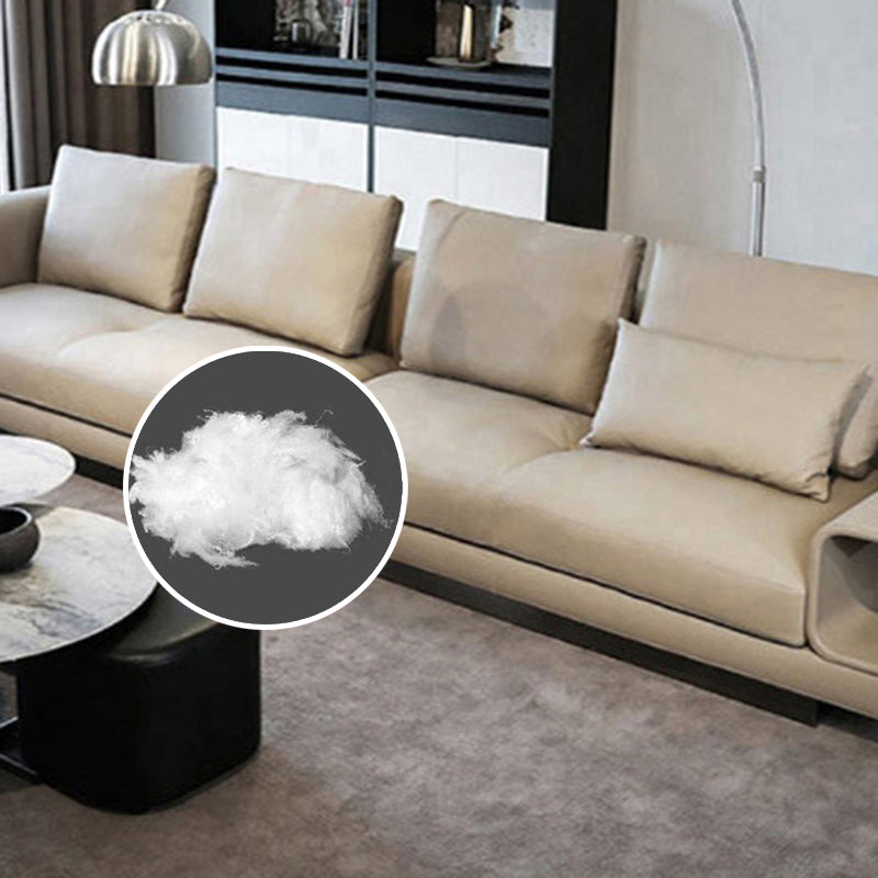 Asiento de sala de estar de brazo cuadrado escandinavo-gris lóble