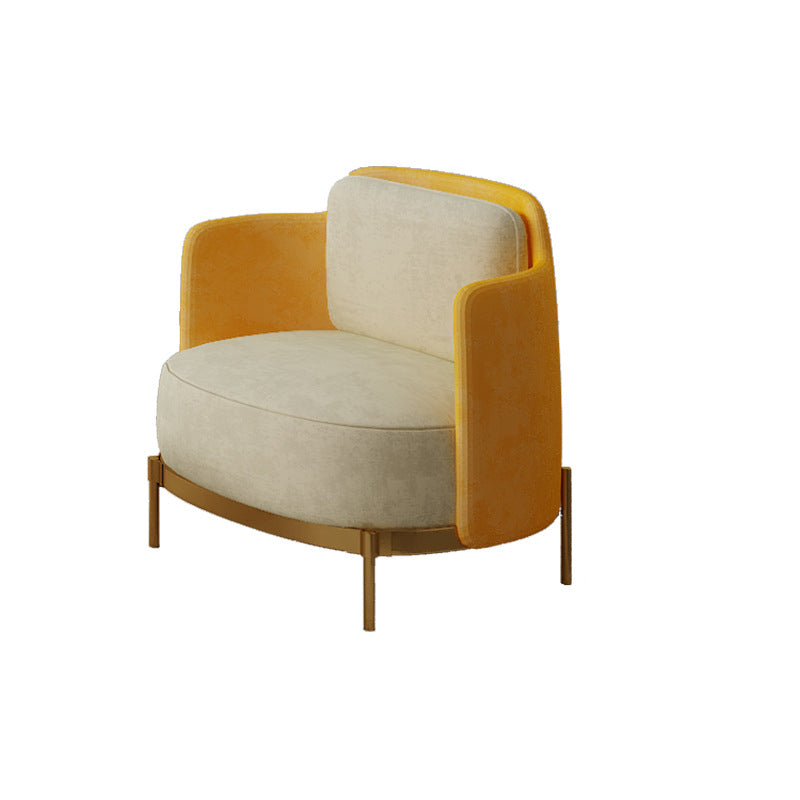 ソリッドカラーコンテンポラリーソファタイトシートフォームスロープアームセッティー