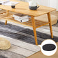 4 Beine 1 Couchtisch Moderner Couchtisch aus Holz mit Ablage