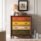 Industrial Chest with Drawers and Cabriole Legs in Distressed Wood Brown 4 Clearhalo 'Cabinets & Chests' 'cabinets_chests' 'furn' 'furn_cabinets_chests' 'Furniture' 'Living Room Furniture' 6906026