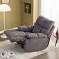 Traditional Fabric Reclining Chair Manual Rocking Recliner with Independent Foot Clearhalo 'Chairs & Seating' 'furn' 'furn_recliners' 'Furniture' 'Living Room Furniture' 'Recliners' 6906043