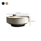 Pedestal Coffee Table Set Slate Round Coffee Table for Living Room Clearhalo 'Coffee & Accent Tables' 'Coffee Tables' 'coffee_tables' 'furn' 'furn_coffee_tables' 'Furniture' 'Living Room Furniture' 6906098