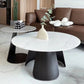 Table basse ronde en ardoise sans ensemble de tables basses gigognes modernes et pénibles