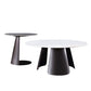 Table basse ronde en ardoise sans ensemble de tables basses gigognes modernes et pénibles