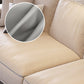 Contemporary Genuine Leather Pillows Square Arm Living Room Seating