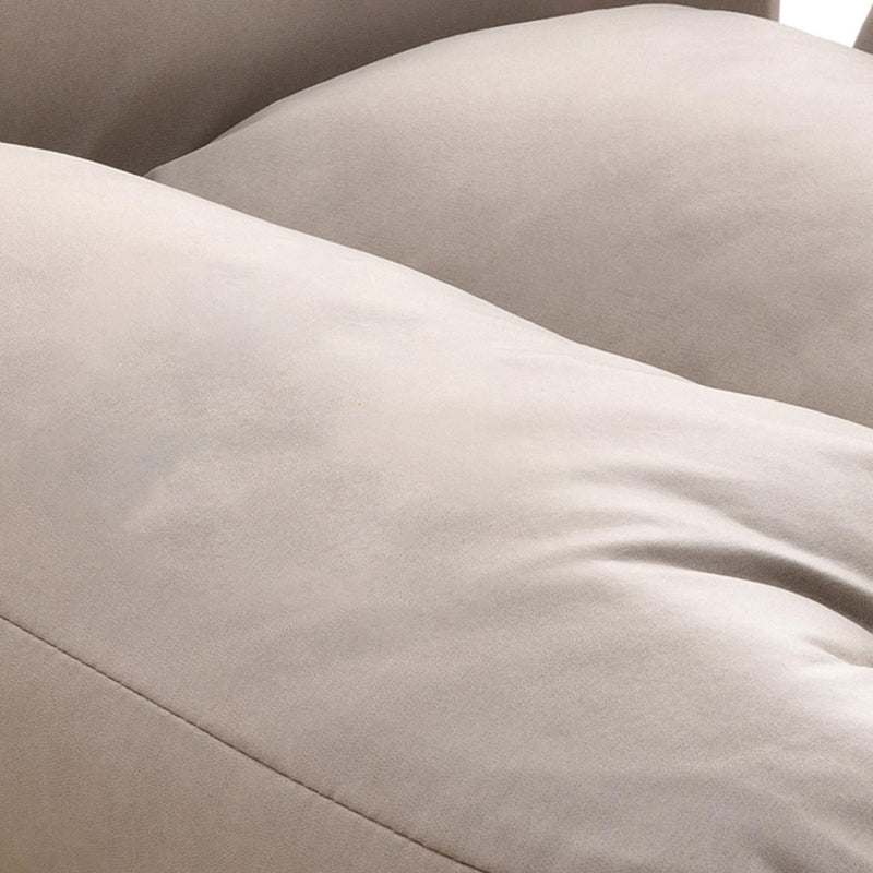 Scandinavian Upholstery Chair Faux Leather Standard Recliner with Footrest Clearhalo 'Chairs & Seating' 'furn' 'furn_recliners' 'Furniture' 'Living Room Furniture' 'Recliners' 6906330