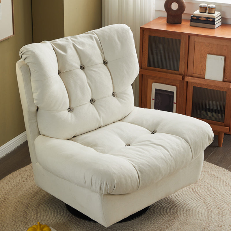 Faux Leather Recliner Solid Color Standard Recliner Chair with Tufted Back Clearhalo 'Chairs & Seating' 'furn' 'furn_recliners' 'Furniture' 'Living Room Furniture' 'Recliners' 6906340