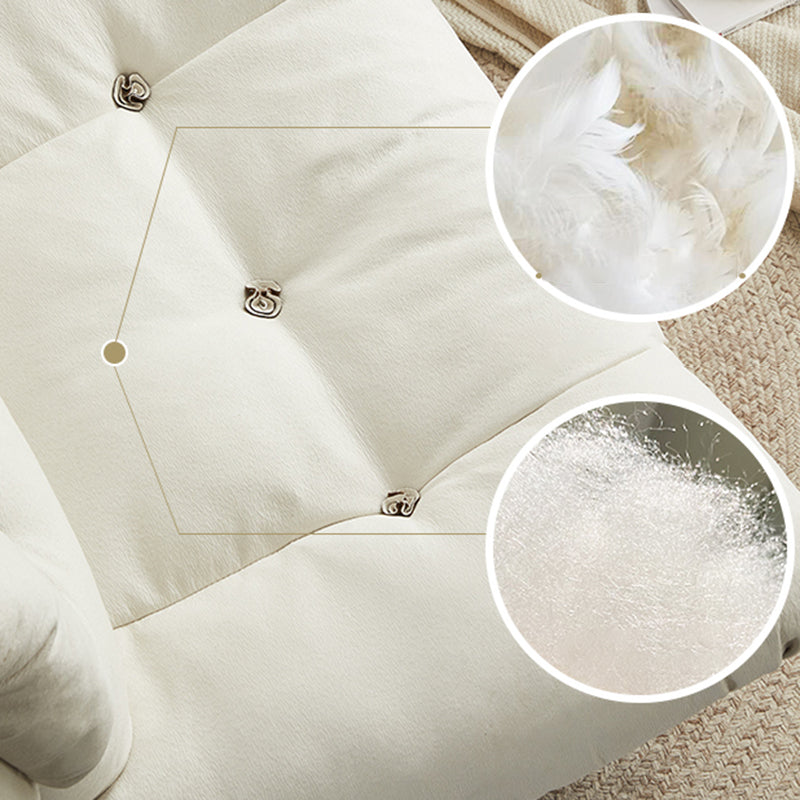 Faux Leather Recliner Solid Color Standard Recliner Chair with Tufted Back Clearhalo 'Chairs & Seating' 'furn' 'furn_recliners' 'Furniture' 'Living Room Furniture' 'Recliners' 6906350