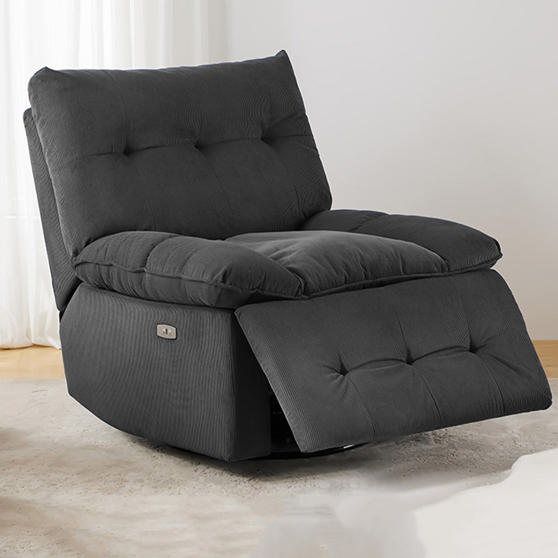 Modern & Contemporary Standard Recliner Rocking Corduroy Recliner Chair