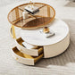 Nesting Coffee Table Set Modern Round Coffee Table for Living Room Clearhalo 'Coffee & Accent Tables' 'Coffee Tables' 'coffee_tables' 'furn' 'furn_coffee_tables' 'Furniture' 'Living Room Furniture' 6906382