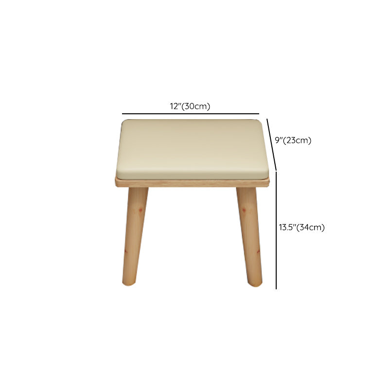 Tocador escandinavo con espejo y cajón de madera sólida