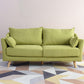 Modern Sofa with 2 Pillows Living Room Charles Of London Seating Green Clearhalo 'furn' 'furn_sofas' 'Furniture' 'Living Room Furniture' 'Sofa' 'sofas' 6906440