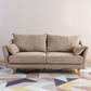Modern Sofa with 2 Pillows Living Room Charles Of London Seating Khaki Clearhalo 'furn' 'furn_sofas' 'Furniture' 'Living Room Furniture' 'Sofa' 'sofas' 6906443
