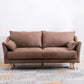 Modern Sofa with 2 Pillows Living Room Charles Of London Seating Coffee Clearhalo 'furn' 'furn_sofas' 'Furniture' 'Living Room Furniture' 'Sofa' 'sofas' 6906445