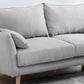Modern Sofa with 2 Pillows Living Room Charles Of London Seating Clearhalo 'furn' 'furn_sofas' 'Furniture' 'Living Room Furniture' 'Sofa' 'sofas' 6906455