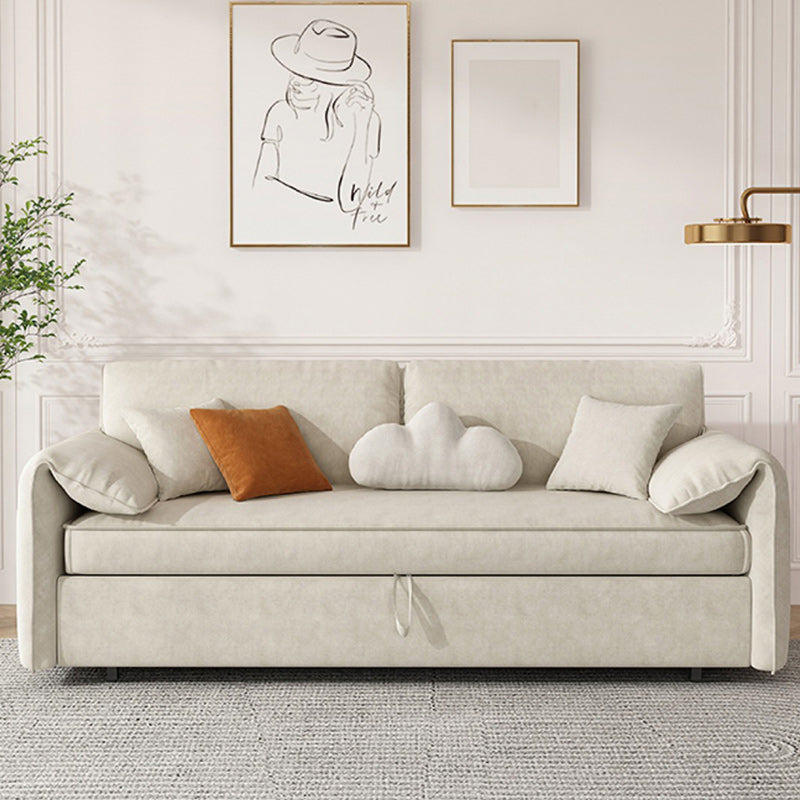 Coup de coussin de futon carré.