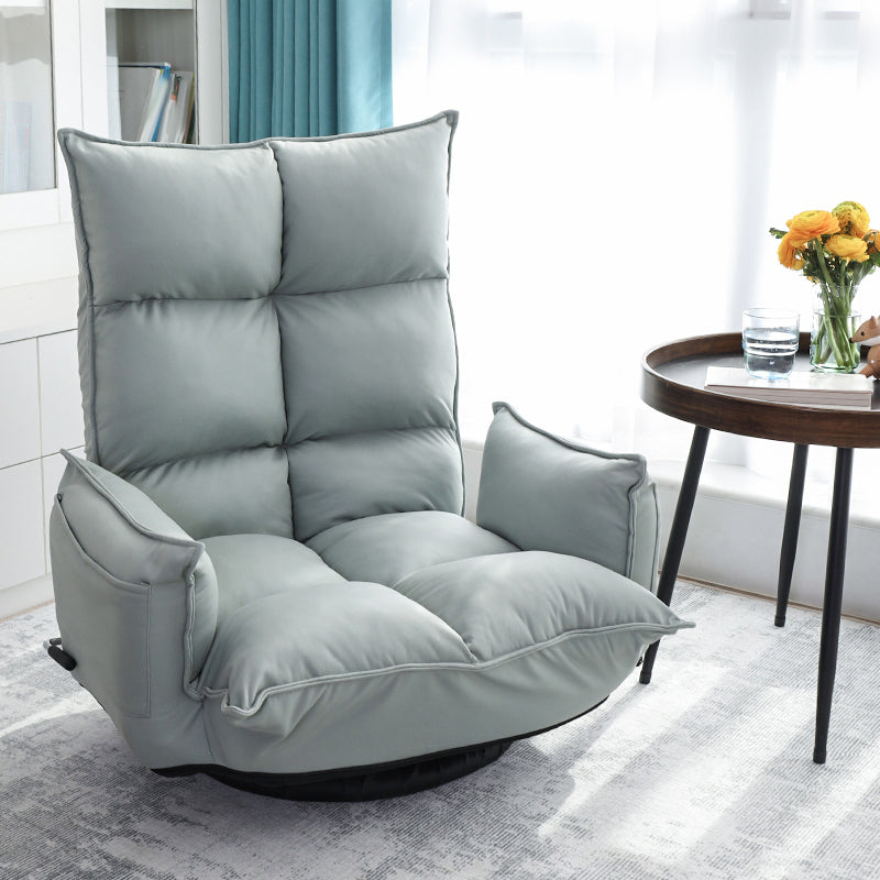 Rocking Standard Recliner Contemporary Style Solid Color Recliner Chair