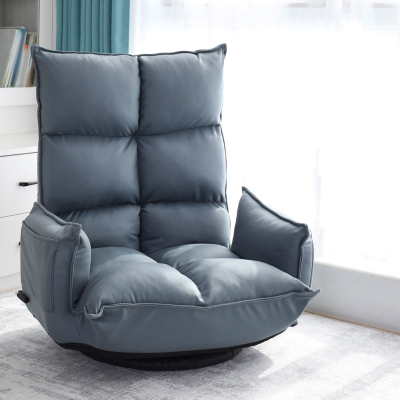 Rocking Standard Recliner Contemporary Style Solid Color Recliner Chair