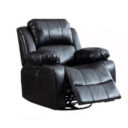 Sedia a schiera di botton a push di potenza contemporanea Reclina in pelle