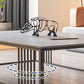 Aucune table basse simple pénible de cadre d'ardoise grise moderne de table basse